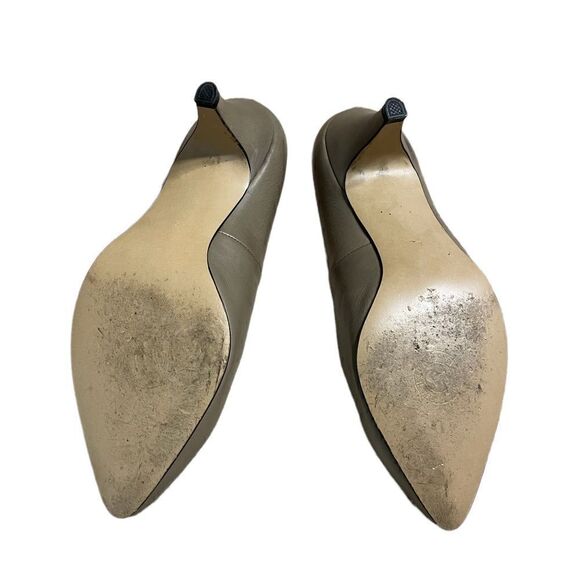 Vintage 70s beige leather pumps - Salamander German Brand. US 6.5 - Picture 6 of 13